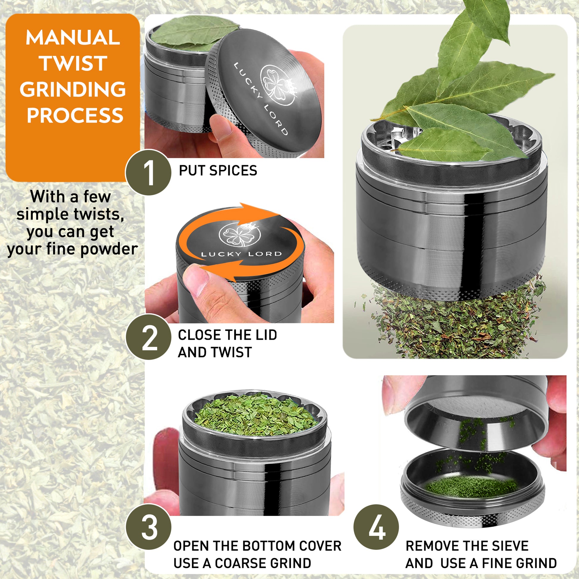 how to grind tobacco Lucky Lord Spice Herb Tobacco Grinder 1.5 Inch 4 Piece Crusher Aluminu – Lucky Lord LLC how to grind tobacco Lucky Lord Spice Herb Tobacco Grinder 1.5 Inch 4 Piece Crusher Aluminu – Lucky Lord LLC